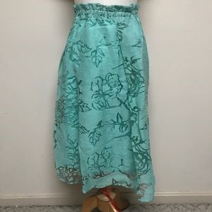 Floral 3/4 Length Skirt